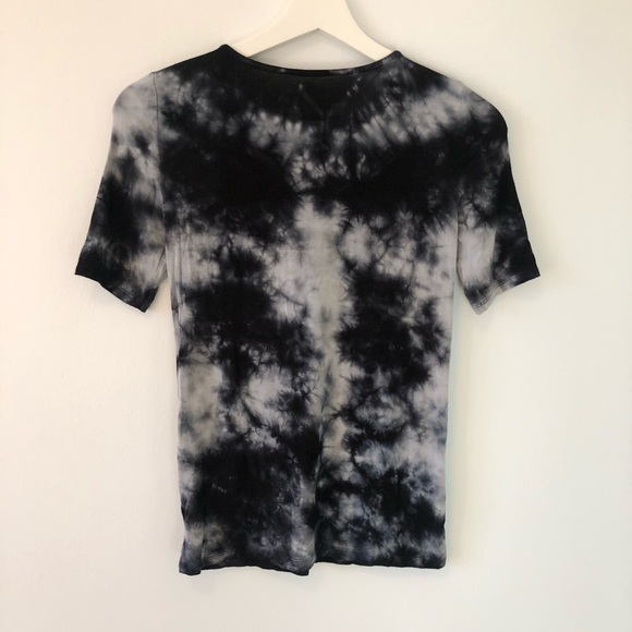AEO Tie Dye Lace Up Top - Picture 6 of 7